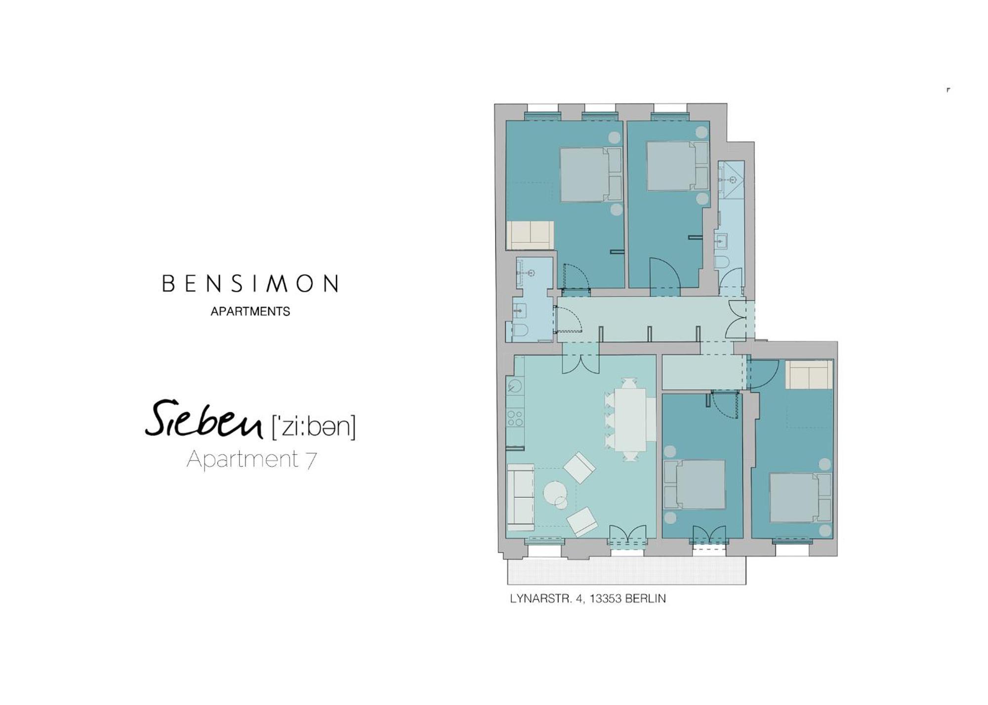 Bensimon Apartments Mitte/Wedding 柏林 客房 照片